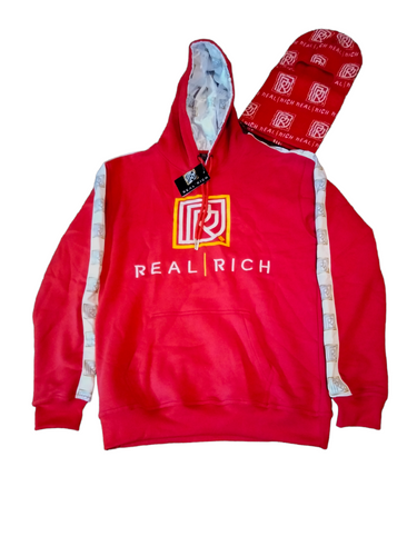 Custom Real Rich hoodie with mask